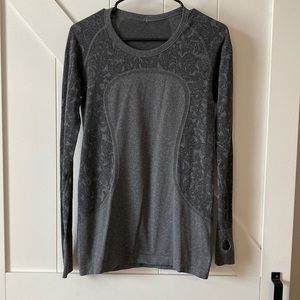 Lululemon Swiftly Tech Long Sleeve Top, Size 10